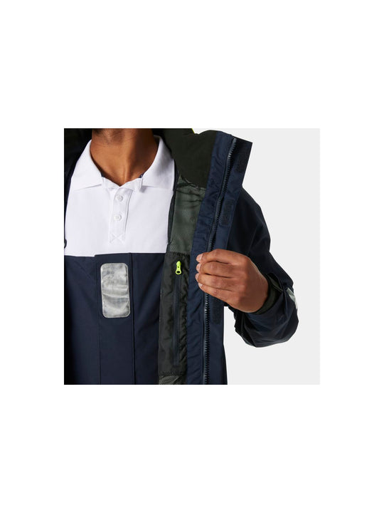 Kurtka żeglarska męska HELLY HANSEN PIER 4.0 JACKET granatowa - Adventure Sports
