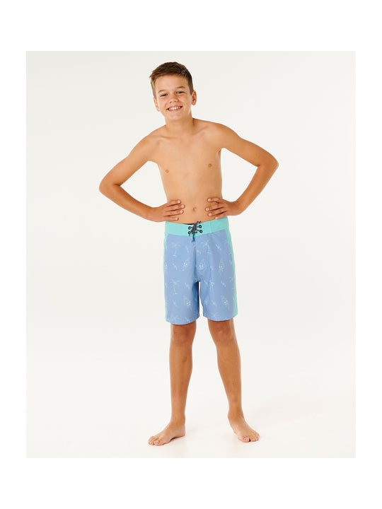 Boardshorty chłopięce RIP CURL Eternal Shred Mirage-Boy niebieskie
