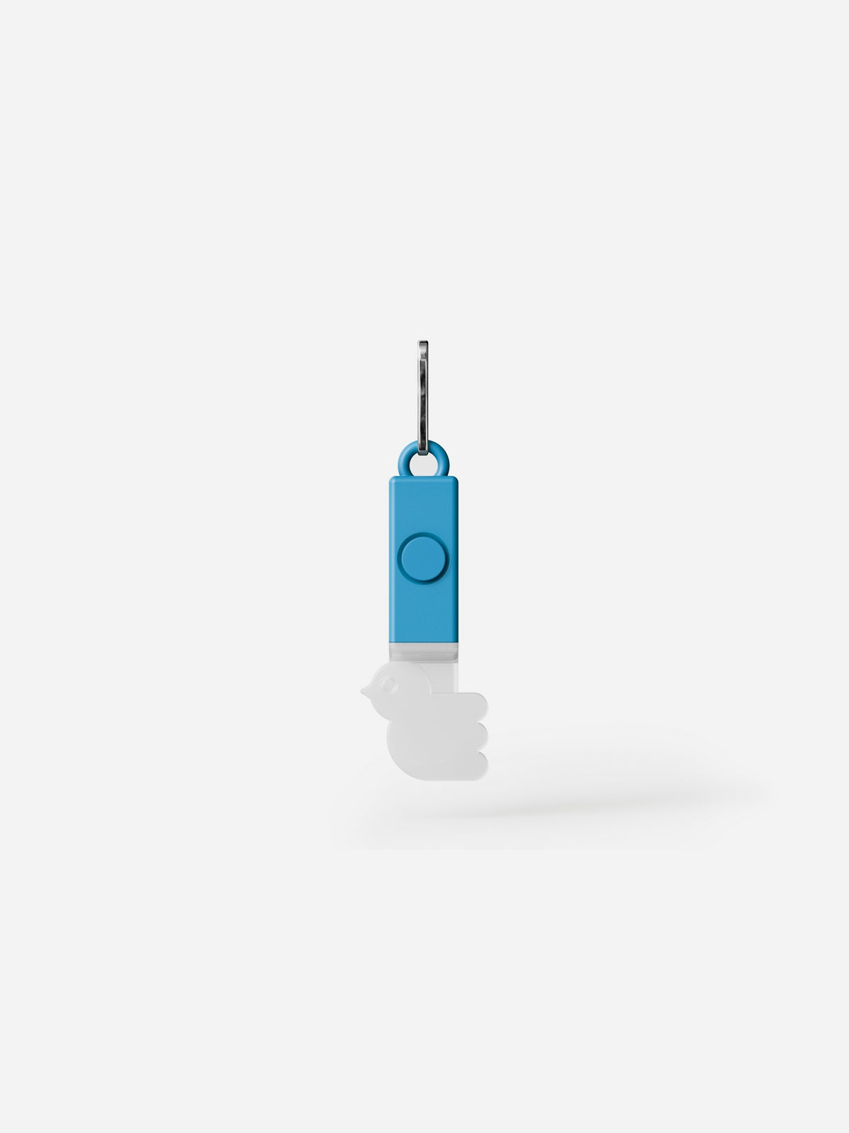 Zawieszka świecąca dla dzieci BOOKMAN Lightstick Bird niebieski