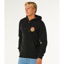 Bluza męska RIP CURL Wettie Passage Icon Zip Thru czarna
