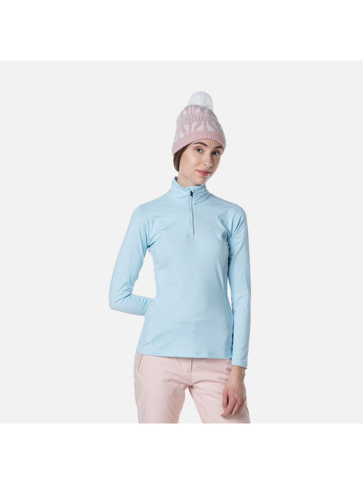 Bluza Rossignol W Classique 1/2 Zip niebieski