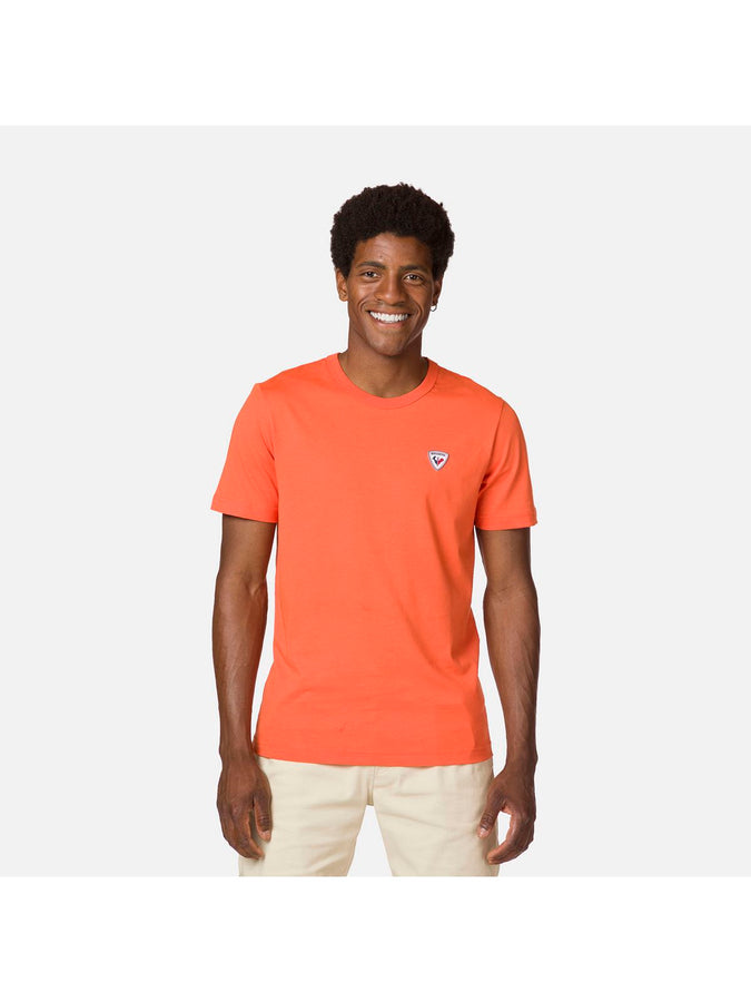 T-Shirt Rossignol Logo Plain Tee pomarańczowy