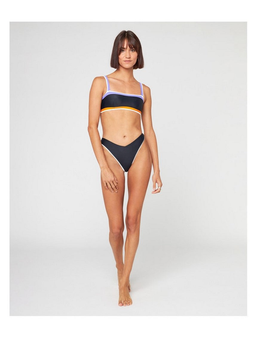 Majtki kąpielowe RIP CURL V 80 High Skimpy Leg czarne