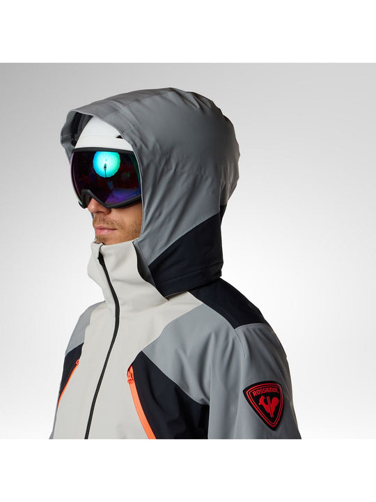 Kurtka narciarska męska ROSSIGNOL M Hero 4Ws Insulated Ski Jkt szara
