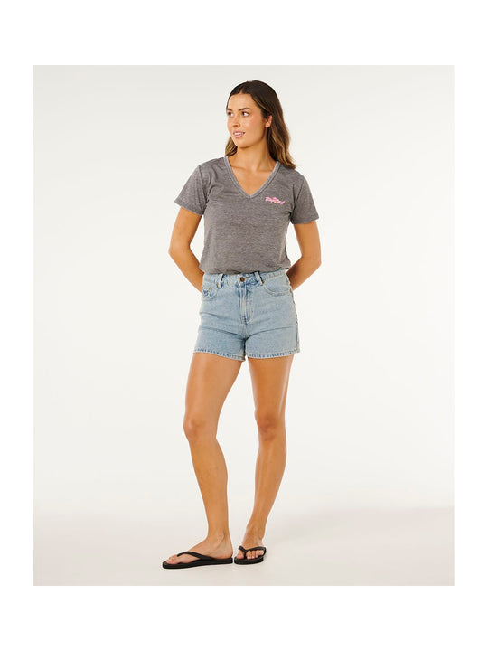 Koszulka damska RIP CURL Layday Standard Tee czarna
