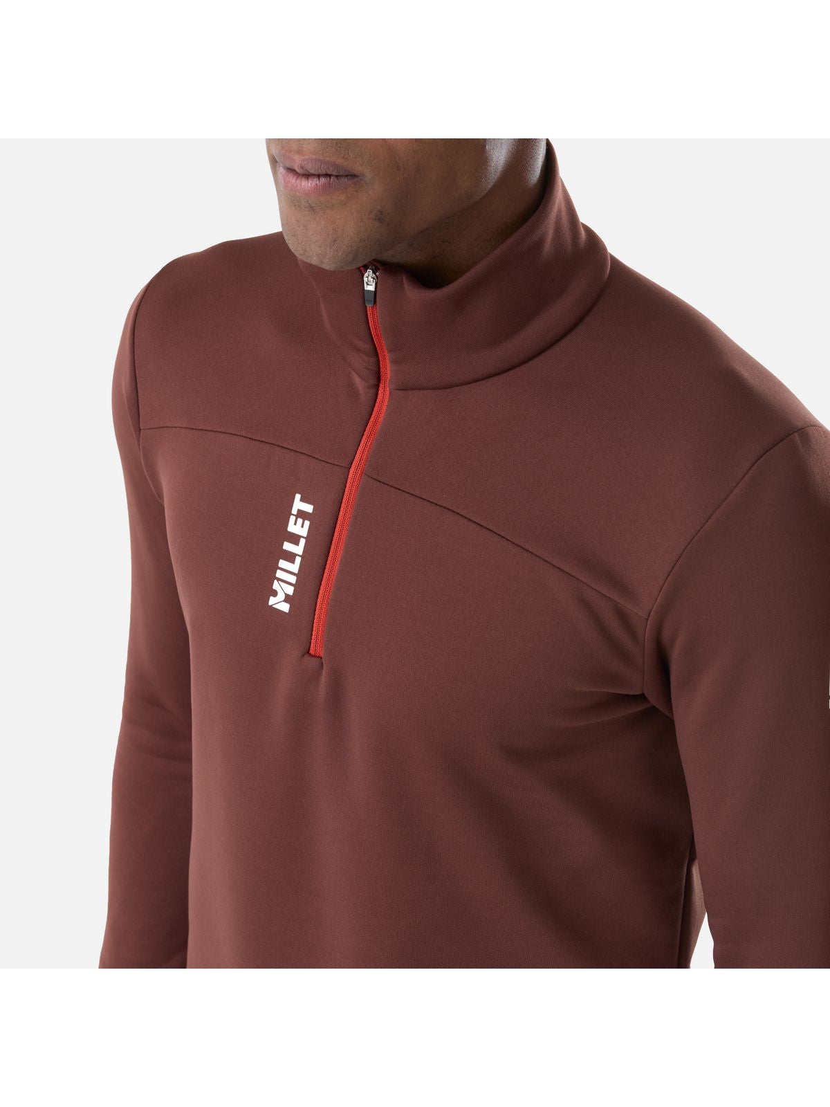 Bluza męska MILLET M Seneca Fleece Po M brązowa