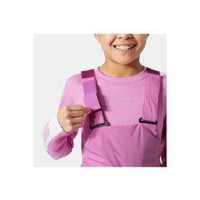 Spodnie narciarskie dziecięce HELLY HANSEN Jr Girl Stellar Bib Pant kolor różowy
