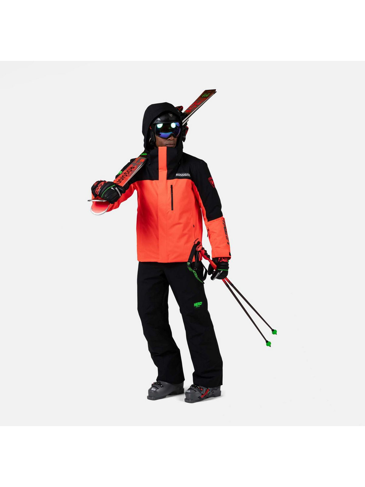 Spodnie narciarskie męskie ROSSIGNOL Hero Insulated Ski Pant czarne