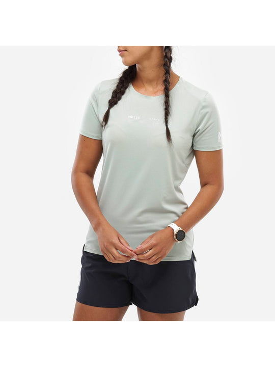 Koszulka MILLET INTENSE TS SS W zielony - Adventure Sports
