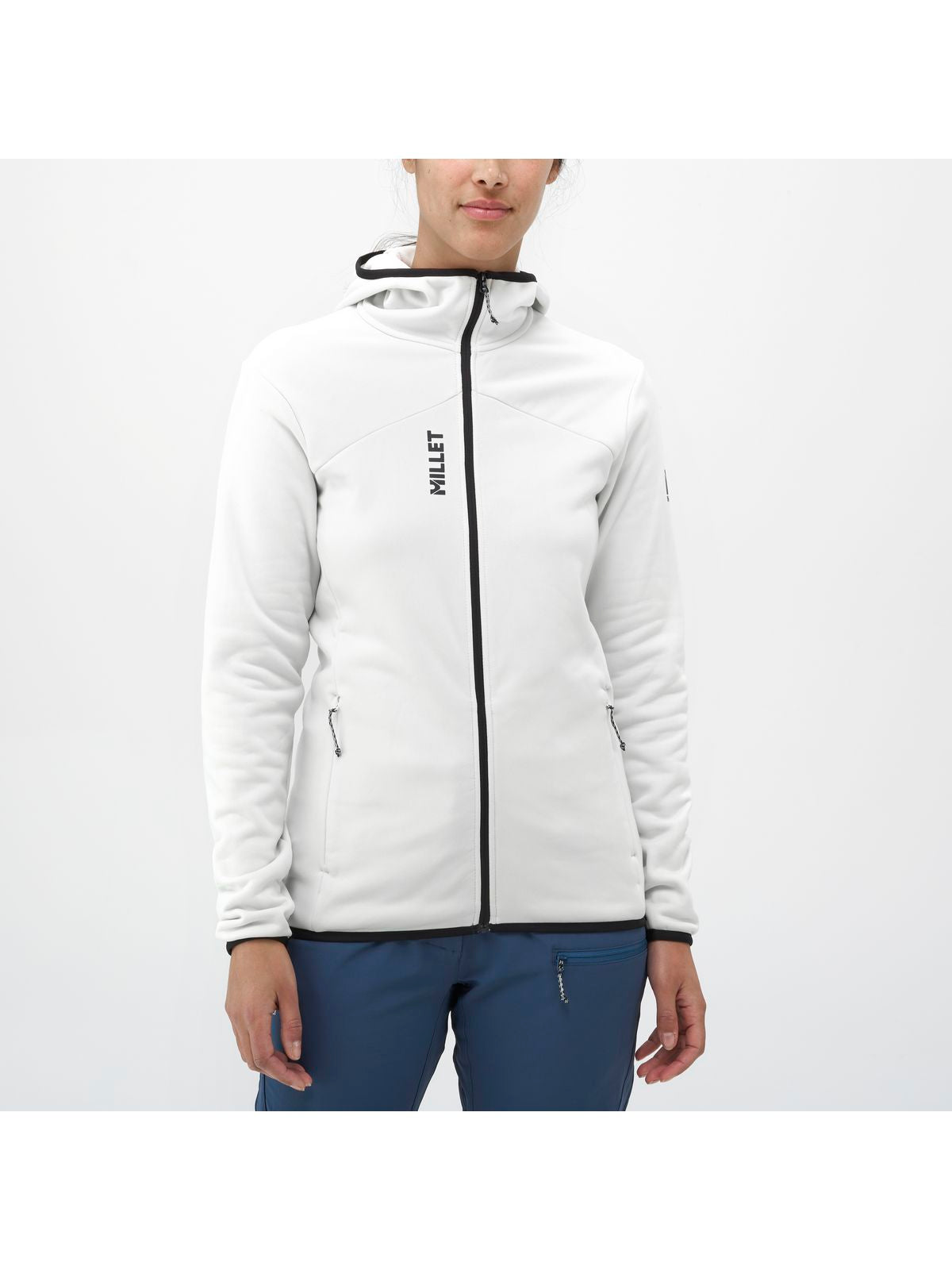 Bluza damska MILLET W Seneca Fleece Hoodie W biała