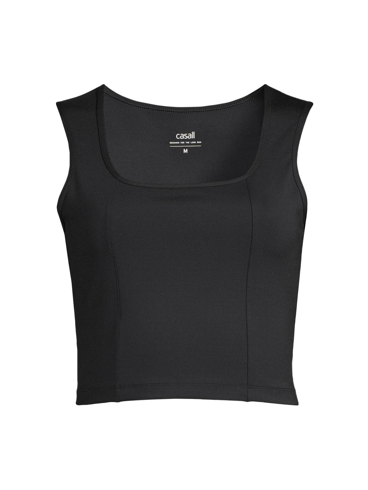 Top damski treningowy Casall Edge Crop Top czarny