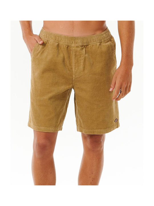 Szorty męskie RIP CURL Classic Surf Cord Volley brązowe
