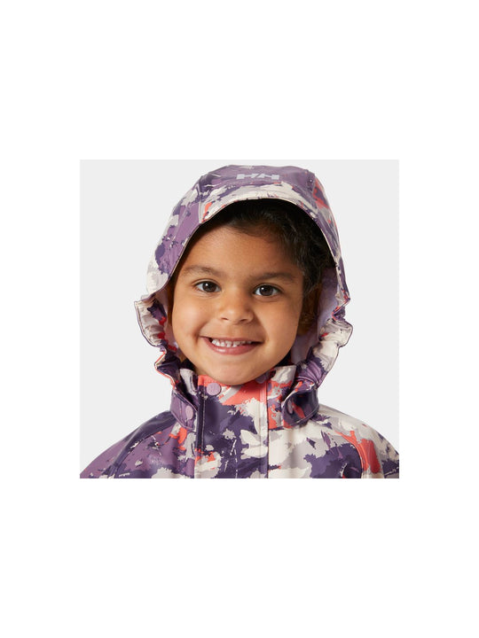 Zestaw HELLY HANSEN K BERGEN 2.0 PU RAIN fioletowy - Kurtka - Adventure Sports
