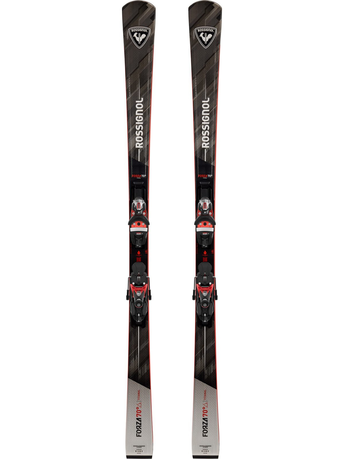 Narty ROSSIGNOL FORZA 70° Ti + wiązania LOOK SPX 14 Konect GW