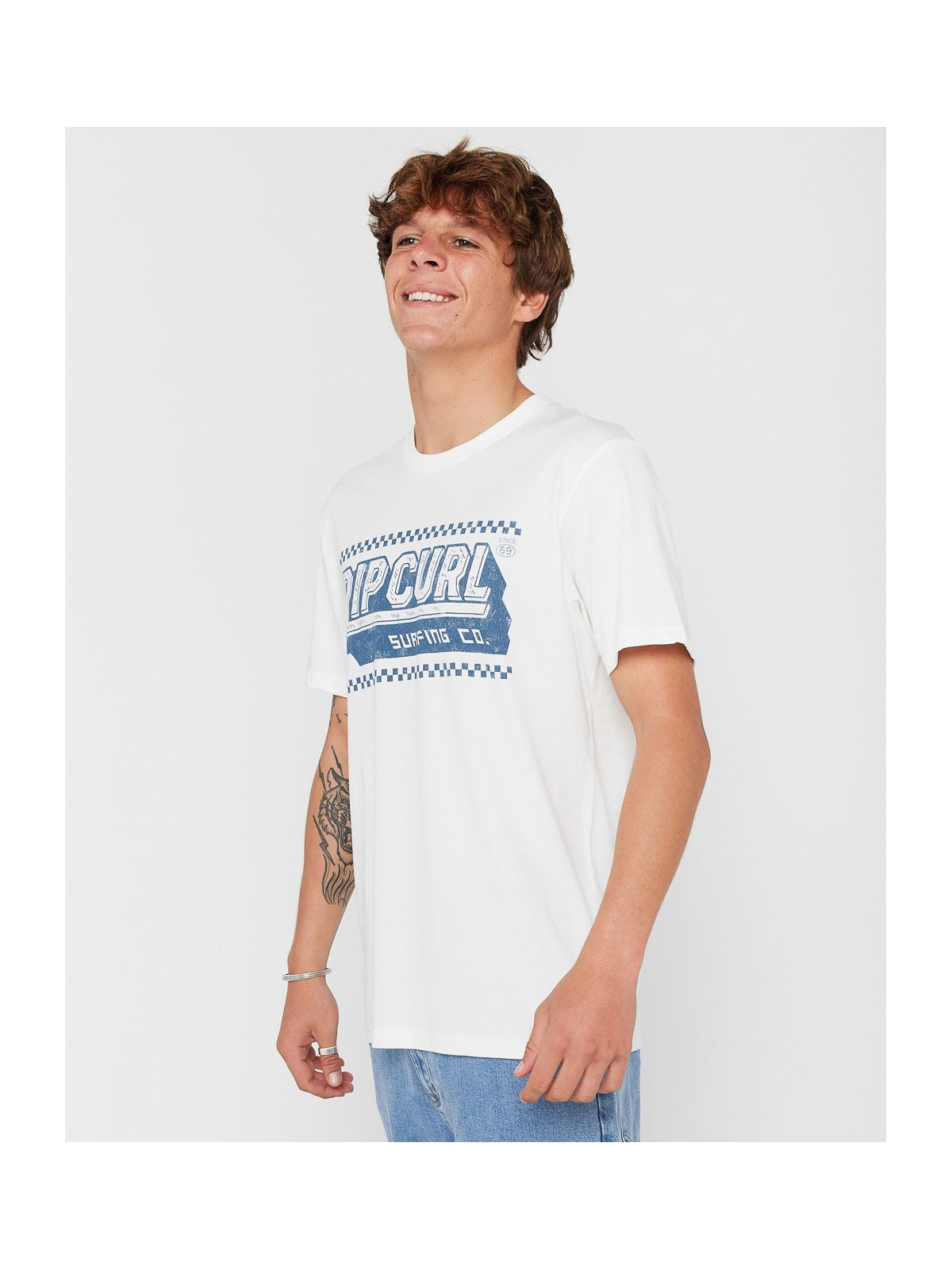 Koszulka RIP CURL SPORTLINE INVADER TEE beżowa