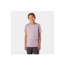 Koszulka HELLY HANSEN JR HH TECH T-SHIRT fioletowy - Adventure Sports
