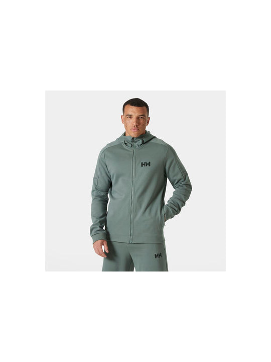 Bluza żeglarska HELLY HANSEN HP TECH SWEAT FZ HOO szara - Adventure Sports
