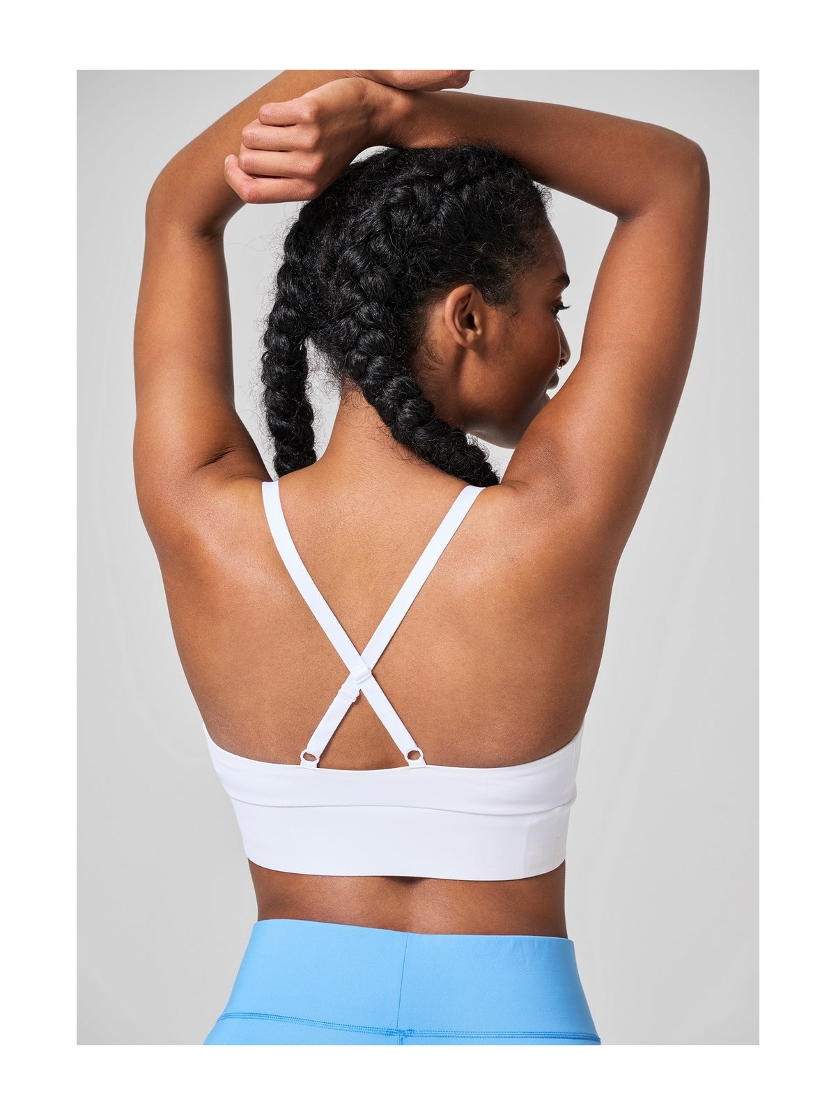 Stanik treningowy CASALL Wrap Sports Bra biały