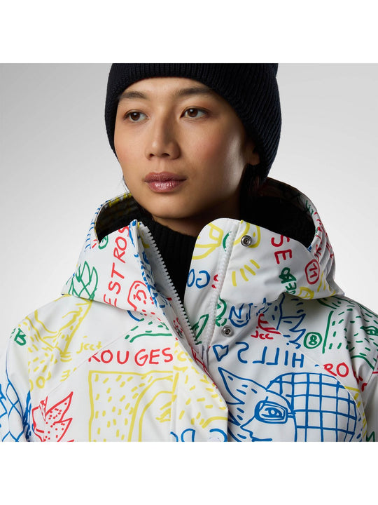 Kurtka narciarska damska ROSSIGNOL W Jcc Sublime Insulated Jacket multikolor
