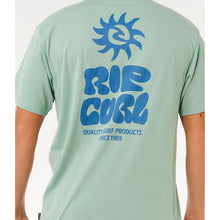 Koszulka męska RIP CURL Pacific Rinse Glass Off Tee zielona
