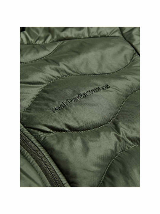 Kurtka puchowa męska Peak Performance M Helium Down Hood Jacket zielony
