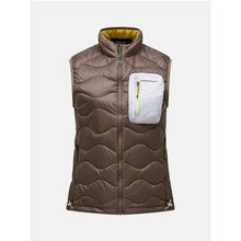Kamizelka damska PEAK PERFORMANCE Helium Utility Down Vest brązowa
