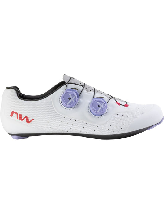 Buty rowerowe NORTHWAVE Extreme Plus - White/Lilac/Red
