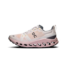 Buty do biegania w terenie ON RUNNING Cloudsurfer Trail szaro różowy
