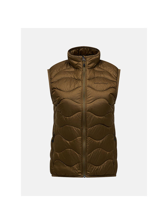 Kamizelka damska PEAK PERFORMANCE Helium Down Vest brązowa
