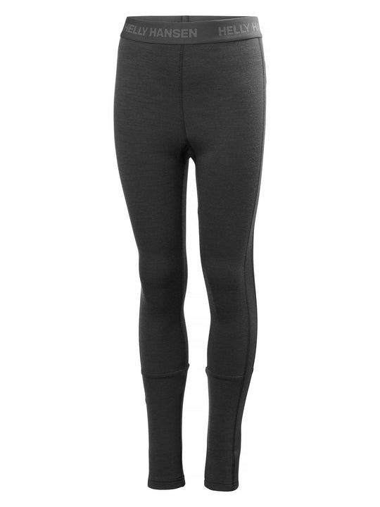 Bielizna termiczna dziecięca HELLY HANSEN JR LIFA MERINO MIDWEIGHT SET czarna
