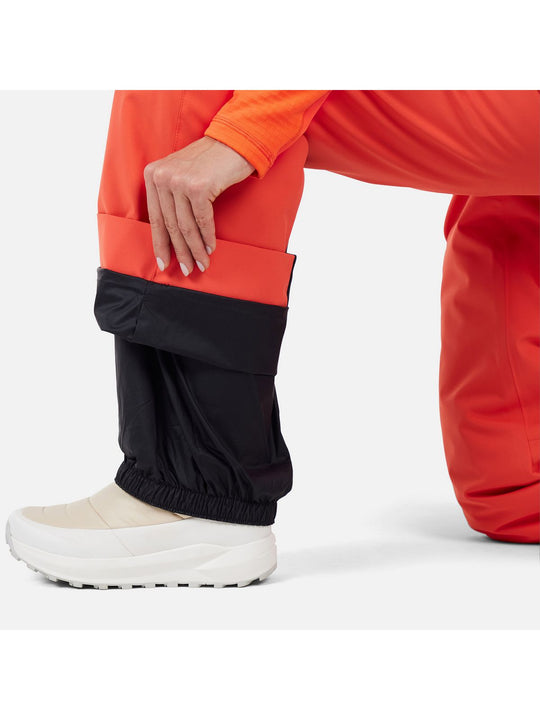 Spodnie narciarskie damskie ROSSIGNOL W Strawpile Insulated Pant pomarańczowe
