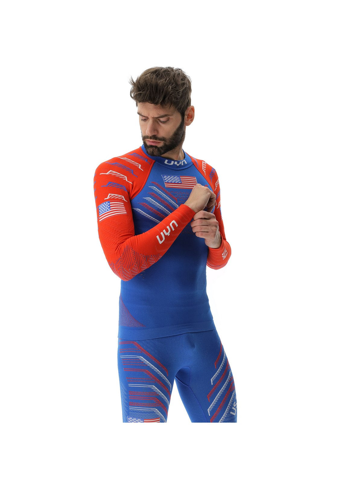 Koszulka UYN Natyon 3.0 Usa Uw Shirt Lg Sl.Turtle Neck