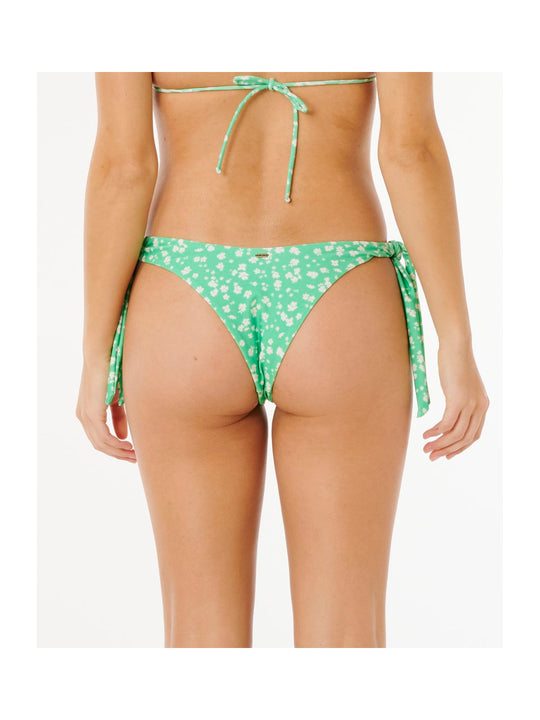 Dół od bikini damski RIP CURL Surf Side Hi Leg Skimpy zielone

