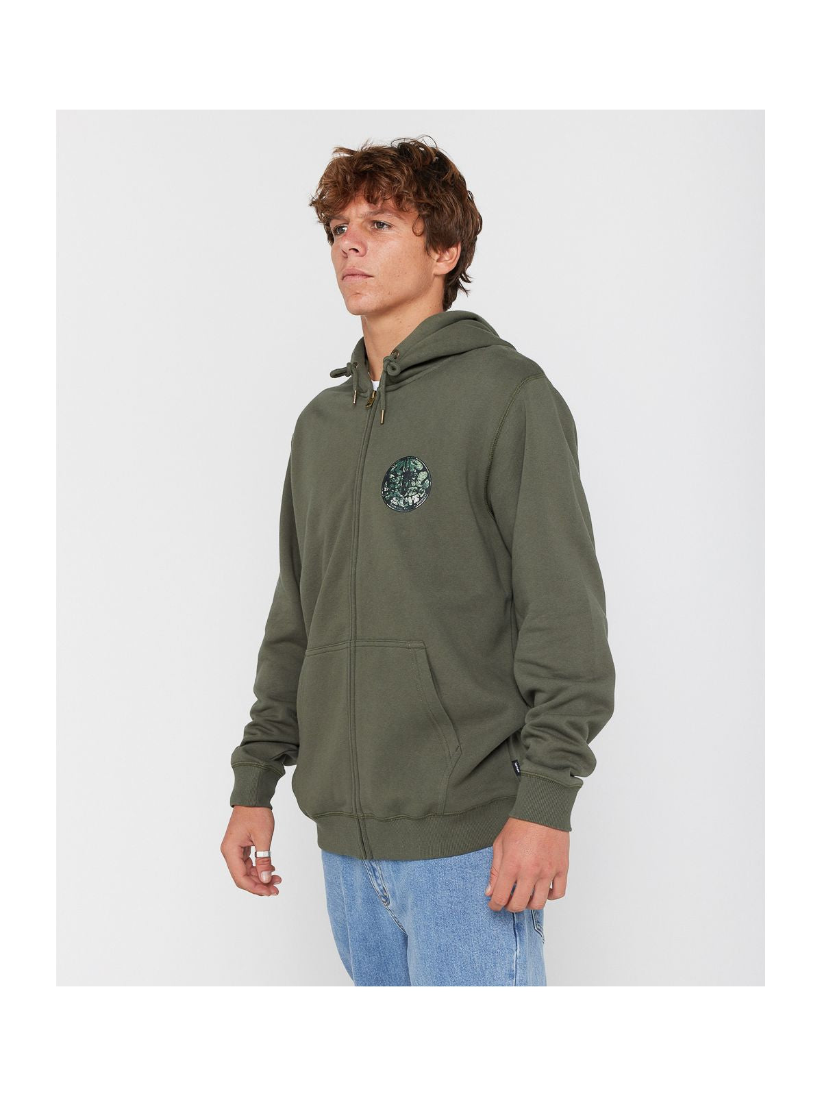 Bluza RIP CURL WETTIE PASSAGE ICON ZIP THRU zielona
