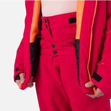 Kurtka narciarska dziecięca ROSSIGNOL Jr Strawpile Jkt czerwony
