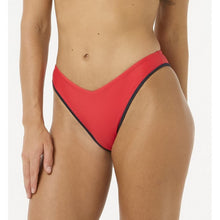 Majtki kąpielowe RIP CURL V 80 High Skimpy Leg czerwone
