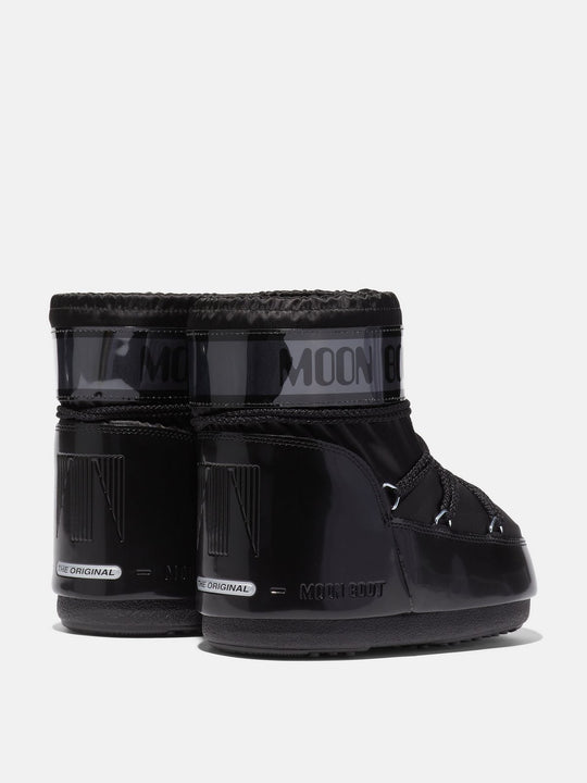 Buty damskie MOON BOOT Icon Low Glance czarne
