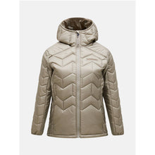 Kurtka PEAK PERFORMANCE Elevate Liner Hood Jacket Women beżowy - Adventure Sports
