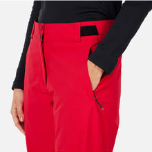 Spodnie narciarskie damskie ROSSIGNOL W Insulated Ski Pant czerwone
