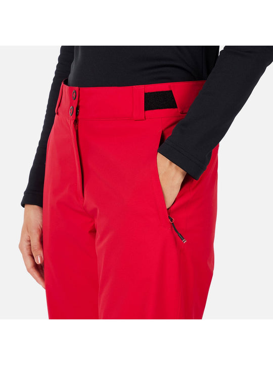 Spodnie narciarskie damskie ROSSIGNOL W Insulated Ski Pant czerwone
