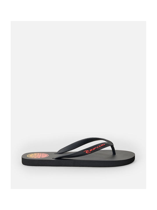 Japonki męskie RIP CURL Icons Of Surf Bloom Open Toe czarne
