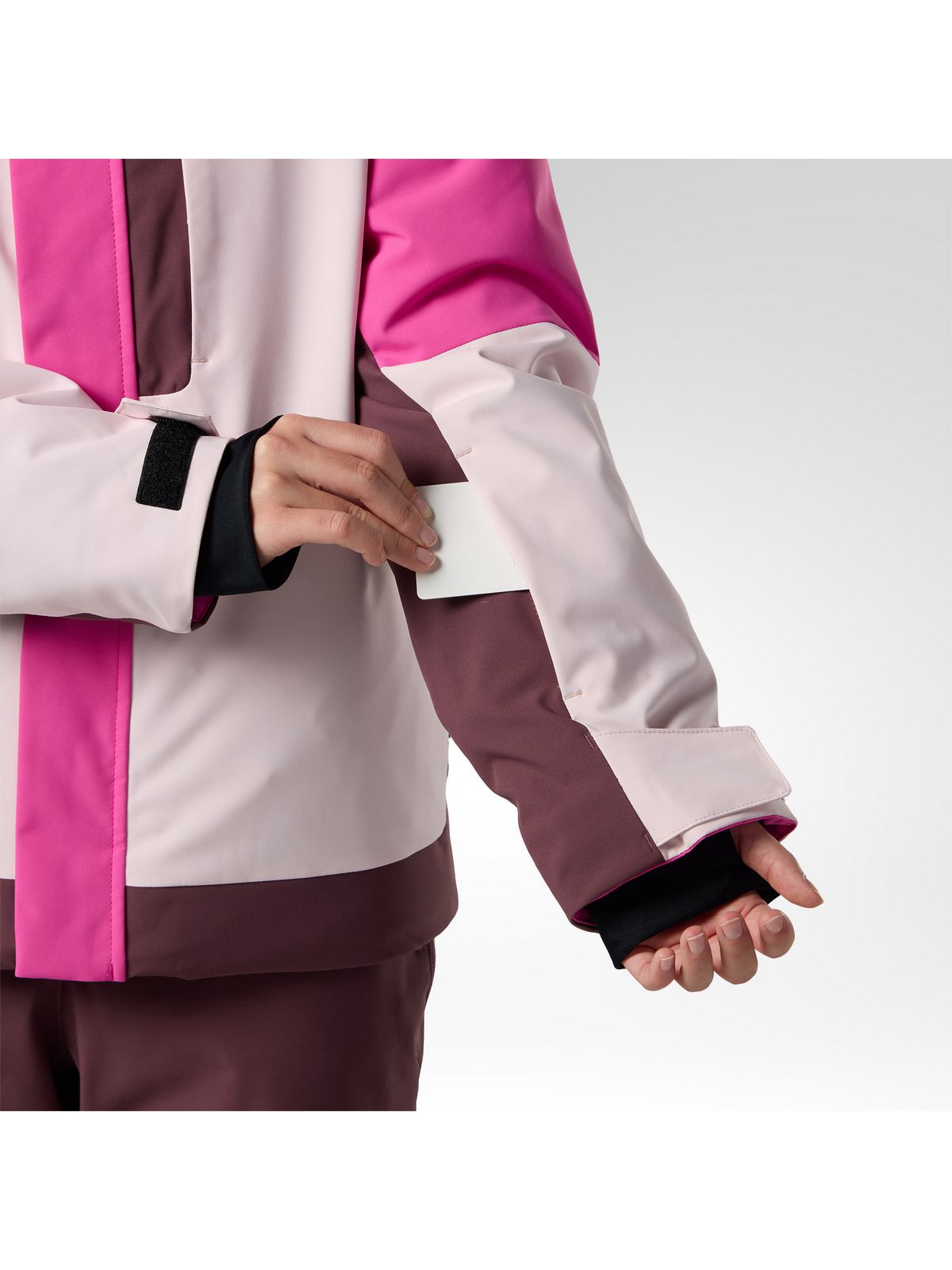 Kurtka narciarska juniorska ROSSIGNOL Jr Wispile Insulated Ski Jkt różowa