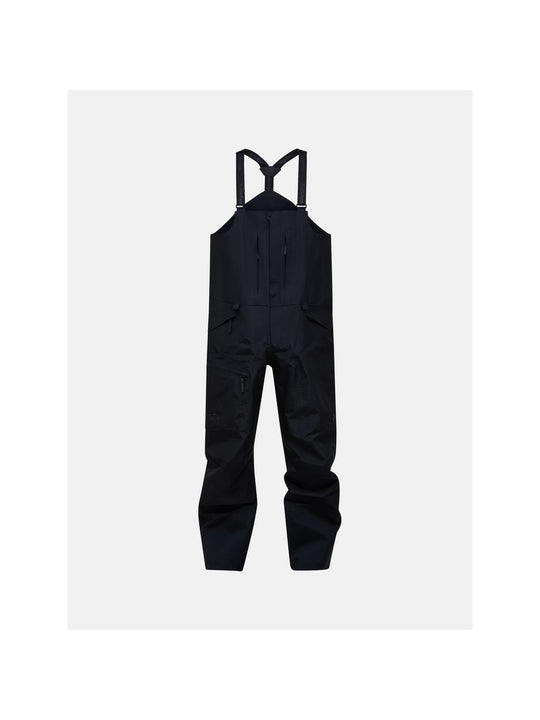 Spodnie narciarskie męskie PEAK PERFORMANCE Vertical GORE-TEX Pro 3L Shell Bib Pants czarne
