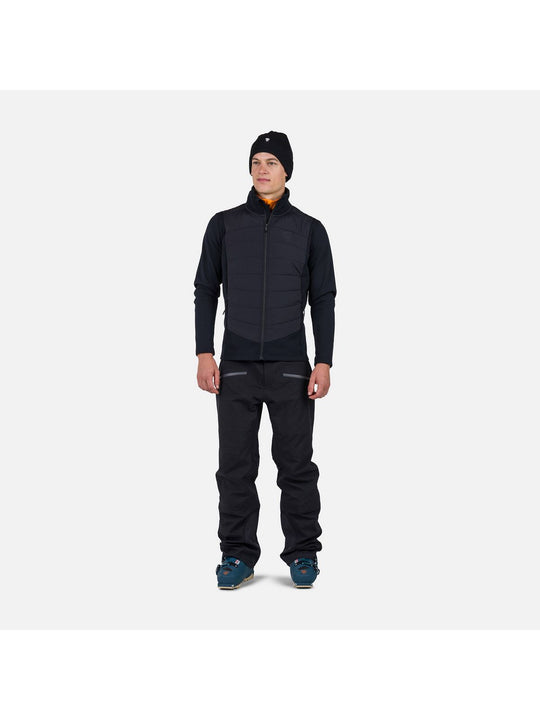 Bluza męska męska ROSSIGNOL Classique Hybrid Clim Fz czarny
