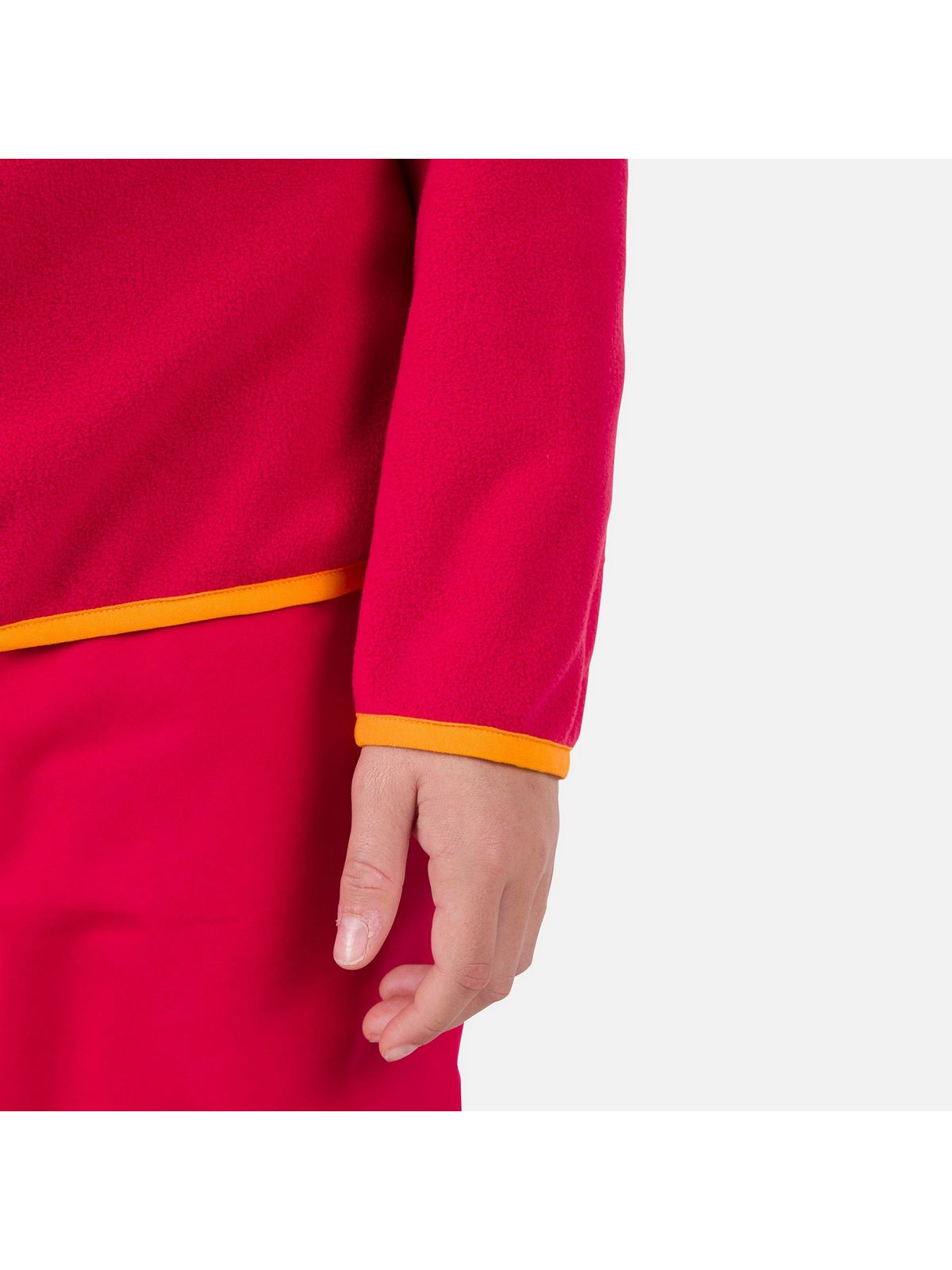 Bluza dziecięca ROSSIGNOL Jr Strawpile Fleece Hz czerwony