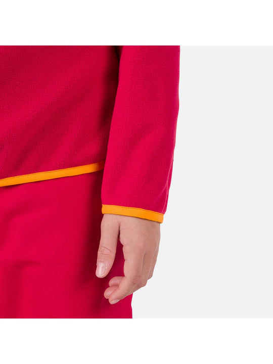 Bluza dziecięca ROSSIGNOL Jr Strawpile Fleece Hz czerwony
