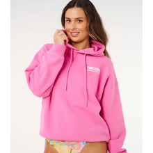 Bluza damska RIP CURL Surf Puff Heritage Hood różowa
