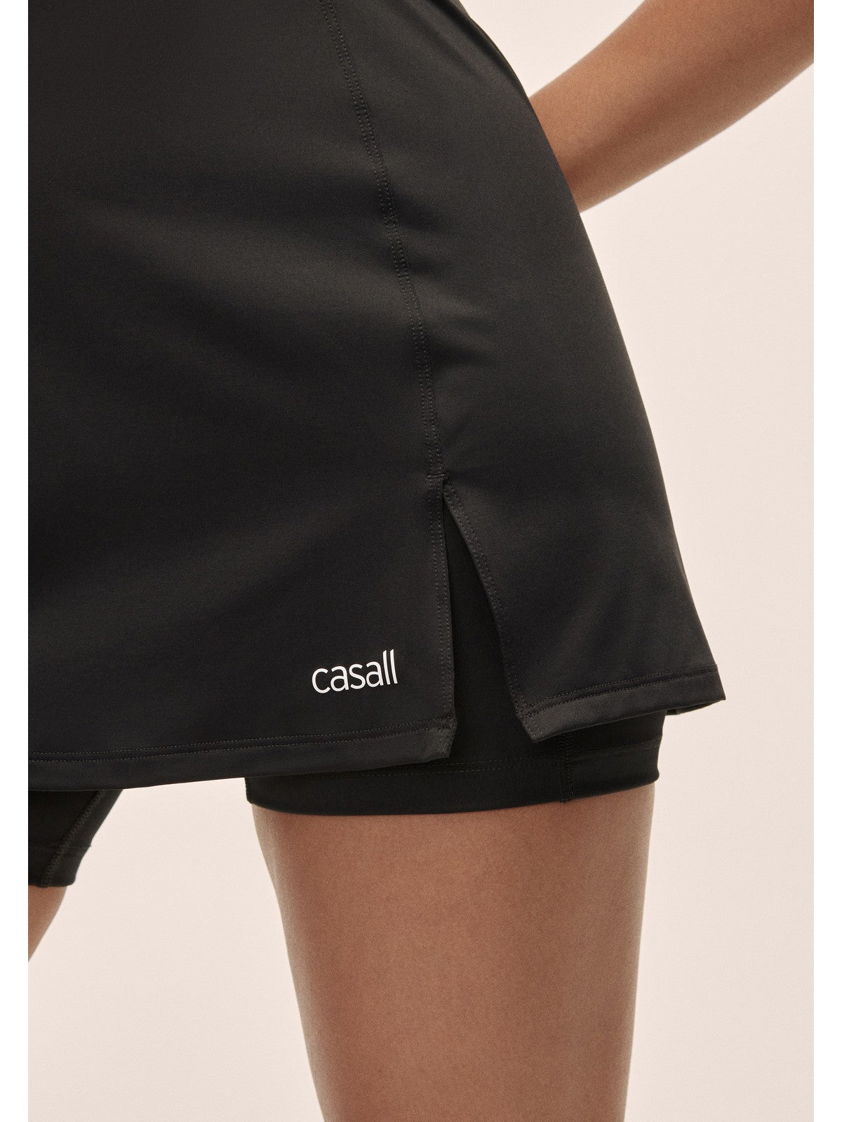 Spódnica CASALL Court Slit Skirt kolor czarny