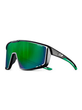 Okulary rowerowe JULBO FURY - czarny/zielony | Spectron Cat 3
