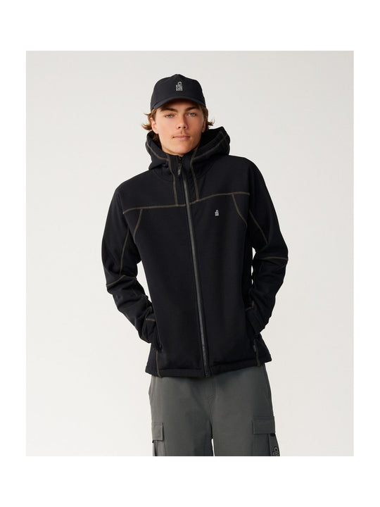 Polar męski RIP CURL S-Series Soft Tech Fleece czarny
